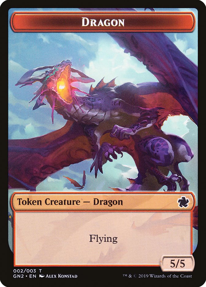Dragon (002/003) [Game Night 2019 Tokens] | Tabernacle Games