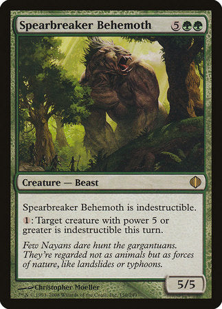 Spearbreaker Behemoth [Shards of Alara] | Tabernacle Games