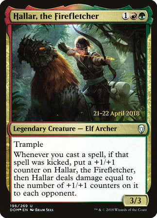 Hallar, the Firefletcher [Dominaria Promos] | Tabernacle Games