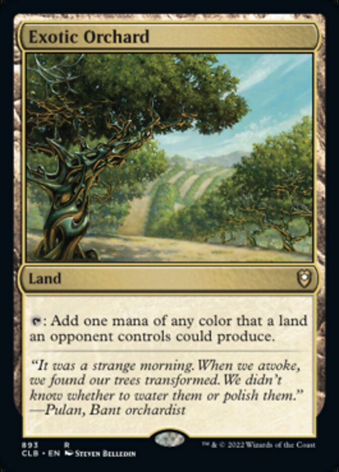 Exotic Orchard [Commander Legends: Battle for Baldur's Gate] | Tabernacle Games