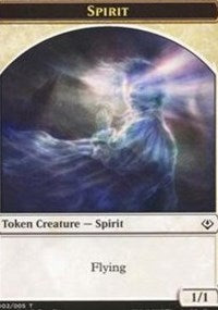 Spirit // Soldier Double-sided Token [Archenemy: Nicol Bolas Tokens] | Tabernacle Games