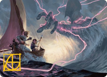 Hall of Storm Giants Art Card (Gold-Stamped Signature) [Dungeons & Dragons: Adventures in the Forgotten Realms Art Series] | Tabernacle Games