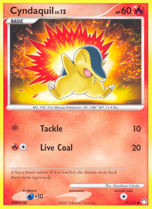 Cyndaquil (79/123) [Diamond & Pearl: Mysterious Treasures] | Tabernacle Games