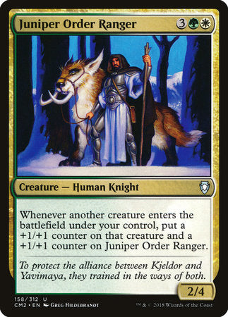 Juniper Order Ranger [Commander Anthology Volume II] | Tabernacle Games