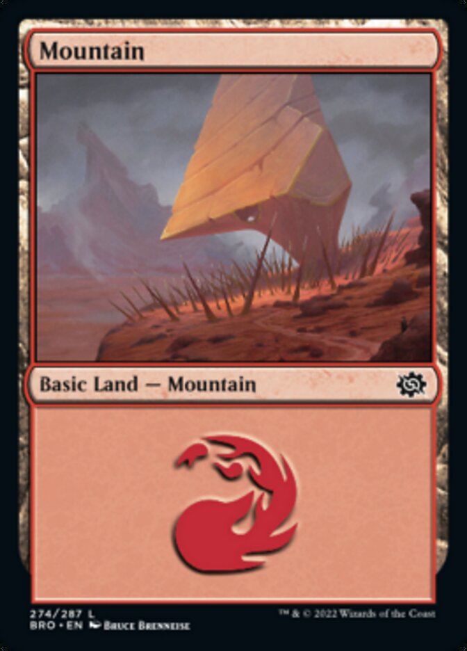 Mountain (274) [The Brothers' War] | Tabernacle Games