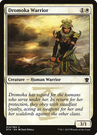 Dromoka Warrior [Dragons of Tarkir] | Tabernacle Games