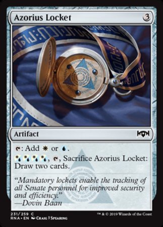 Azorius Locket [Ravnica Allegiance] | Tabernacle Games