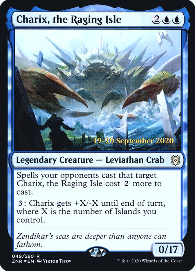 Charix, the Raging Isle  [Zendikar Rising Prerelease Promos] | Tabernacle Games