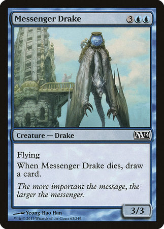 Messenger Drake [Magic 2014] | Tabernacle Games