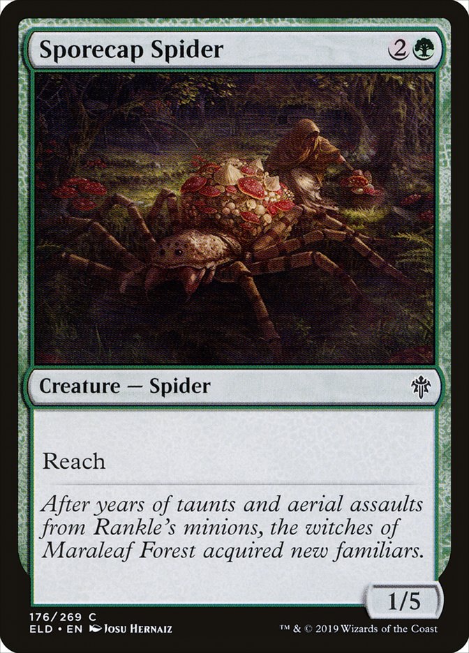 Sporecap Spider [Throne of Eldraine] | Tabernacle Games