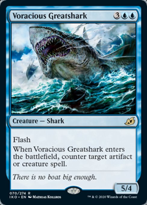 Voracious Greatshark [Prerelease Ikoria: Lair of Behemoths] | Tabernacle Games