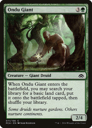 Ondu Giant [Planechase Anthology] | Tabernacle Games