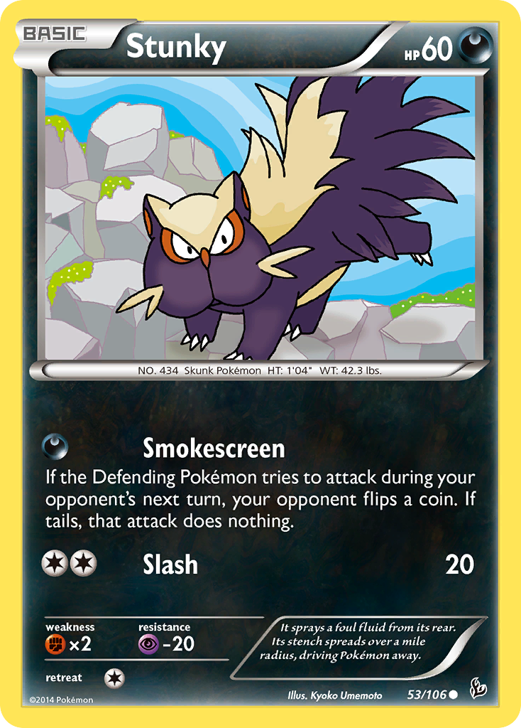 Stunky (53/106) [XY: Flashfire] | Tabernacle Games