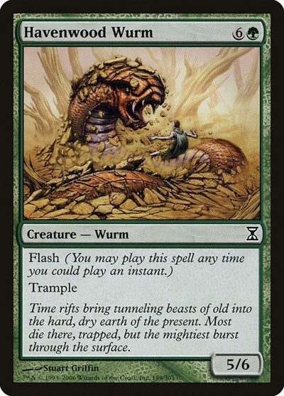Havenwood Wurm [Time Spiral] | Tabernacle Games
