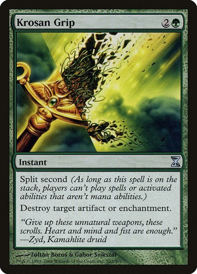 Krosan Grip [Time Spiral] | Tabernacle Games