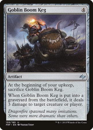 Goblin Boom Keg [Fate Reforged] | Tabernacle Games