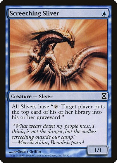 Screeching Sliver [Time Spiral] | Tabernacle Games