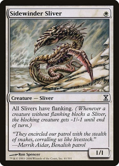 Sidewinder Sliver [Time Spiral] | Tabernacle Games