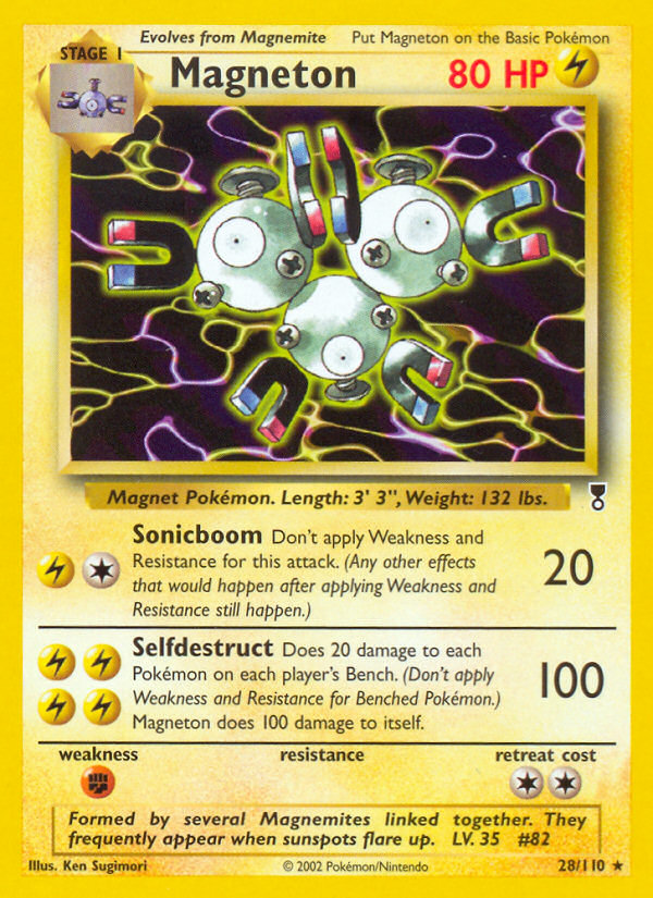 Magneton (28/110) [Legendary Collection] | Tabernacle Games