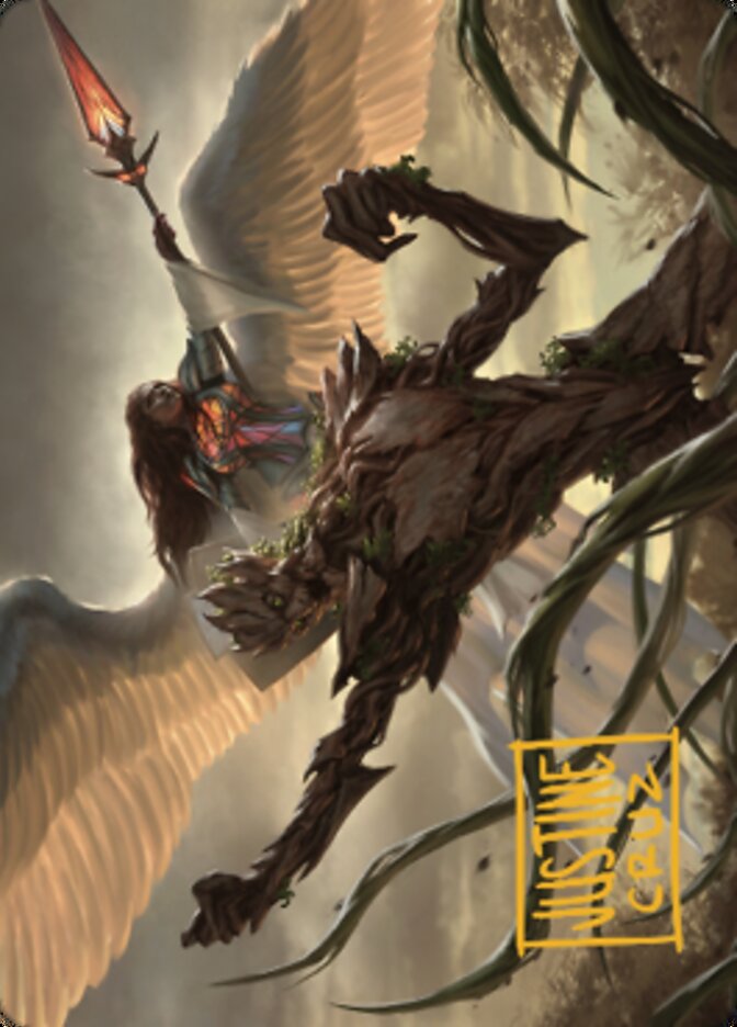 Strength of the Coalition Art Card (Gold-Stamped Signature) [Dominaria United Art Series] | Tabernacle Games