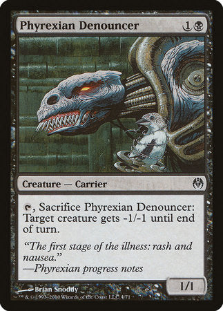 Phyrexian Denouncer [Duel Decks: Phyrexia vs. the Coalition] | Tabernacle Games