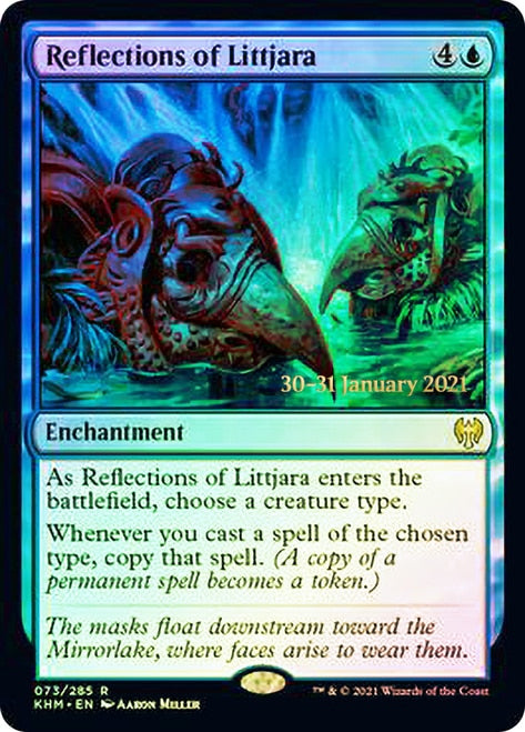 Reflections of Littjara  [Kaldheim Prerelease Promos] | Tabernacle Games