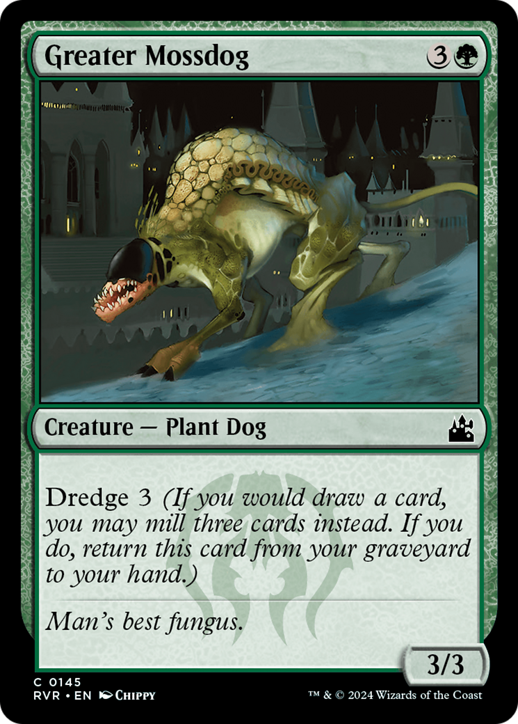 Greater Mossdog [Ravnica Remastered] | Tabernacle Games