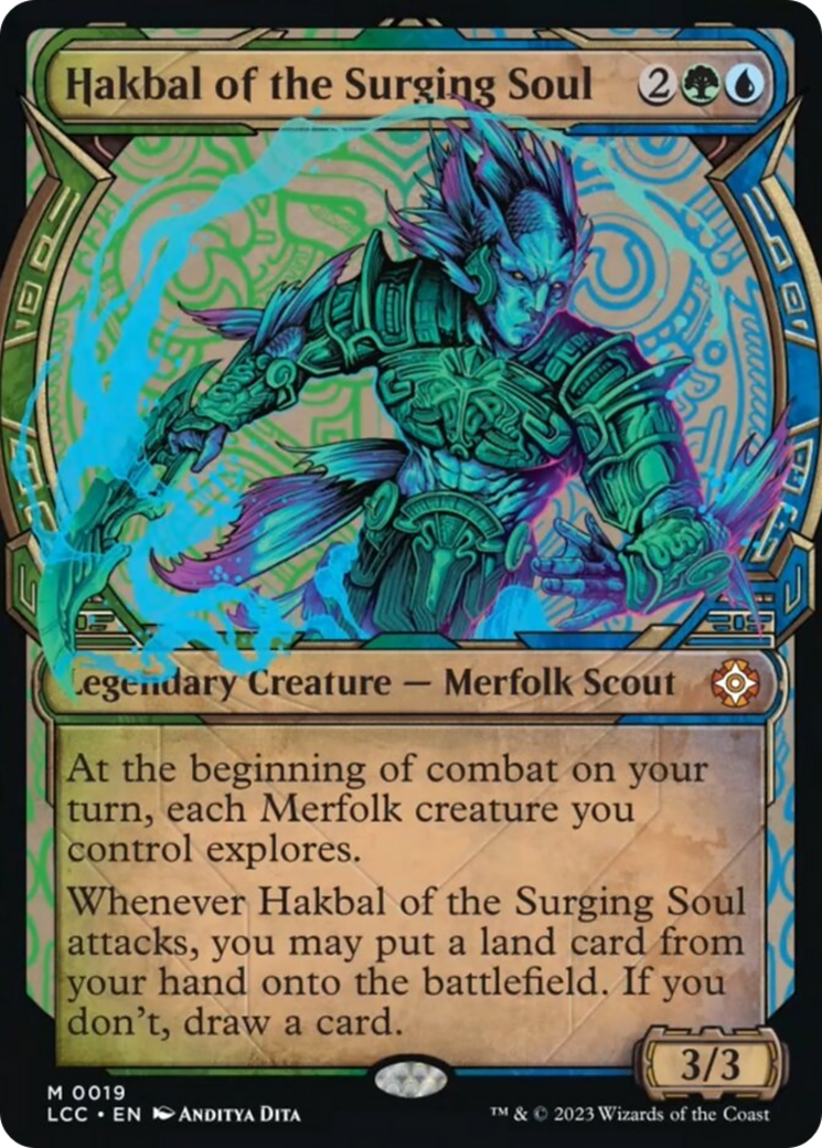 Hakbal of the Surging Soul (Showcase) [The Lost Caverns of Ixalan Commander] | Tabernacle Games