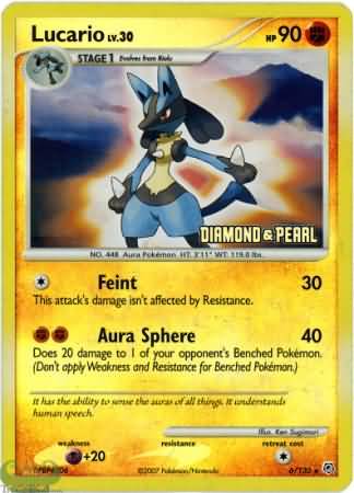 Lucario (6/130) [Burger King Promos: 2008 Collection] | Tabernacle Games