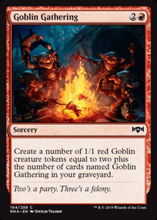 Goblin Gathering [Ravnica Allegiance] | Tabernacle Games