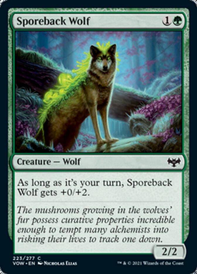 Sporeback Wolf [Innistrad: Crimson Vow] | Tabernacle Games