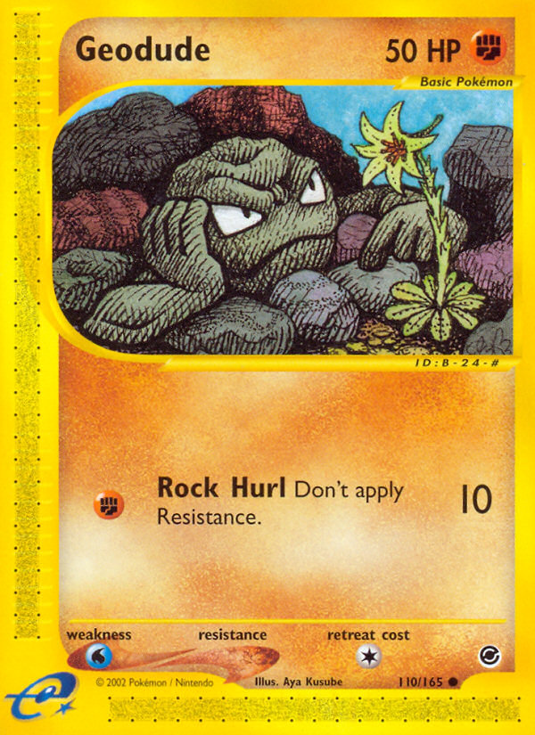 Geodude (110/165) [Expedition: Base Set] | Tabernacle Games