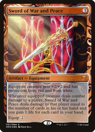 Sword of War and Peace [Kaladesh Inventions] | Tabernacle Games