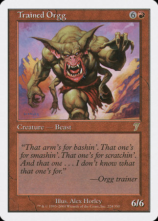 Trained Orgg [Seventh Edition] | Tabernacle Games