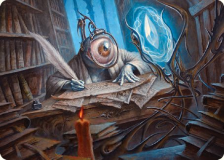 Unblinking Observer Art Card [Innistrad: Midnight Hunt Art Series] | Tabernacle Games