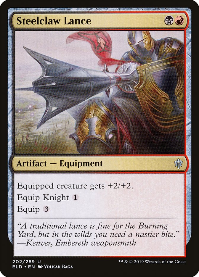 Steelclaw Lance [Throne of Eldraine] | Tabernacle Games