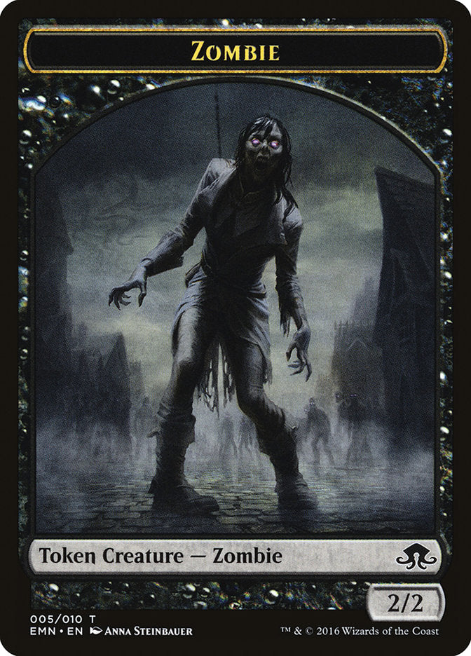 Zombie (005/010) [Eldritch Moon Tokens] | Tabernacle Games