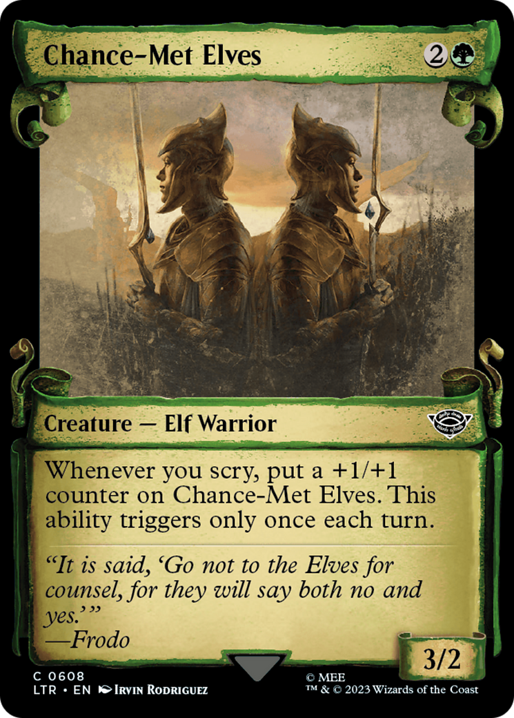 Chance-Met Elves [The Lord of the Rings: Tales of Middle-Earth Showcase Scrolls] | Tabernacle Games