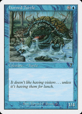 Horned Turtle [Seventh Edition] | Tabernacle Games