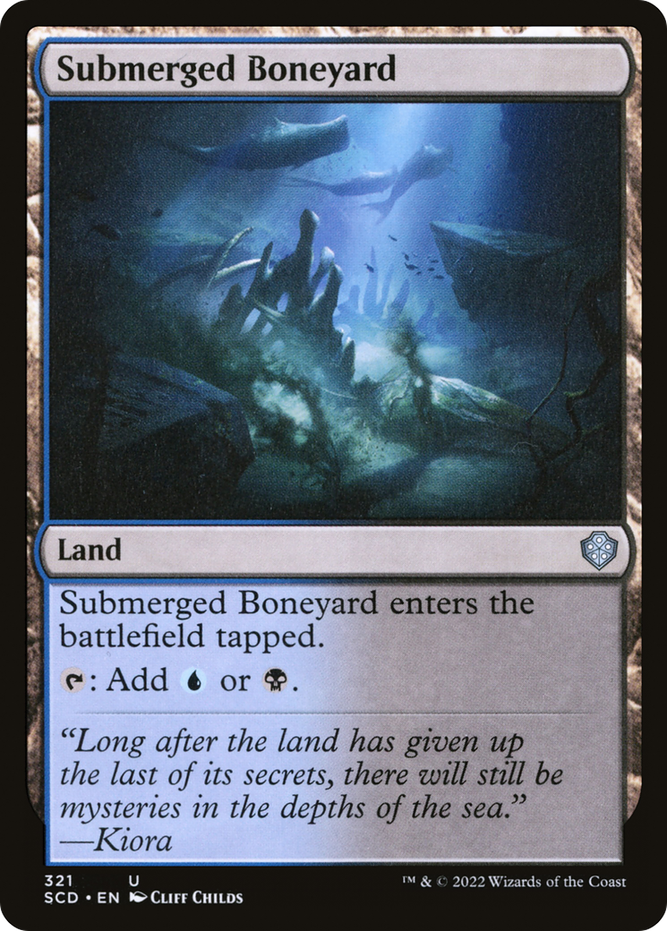 Submerged Boneyard [Starter Commander Decks] | Tabernacle Games