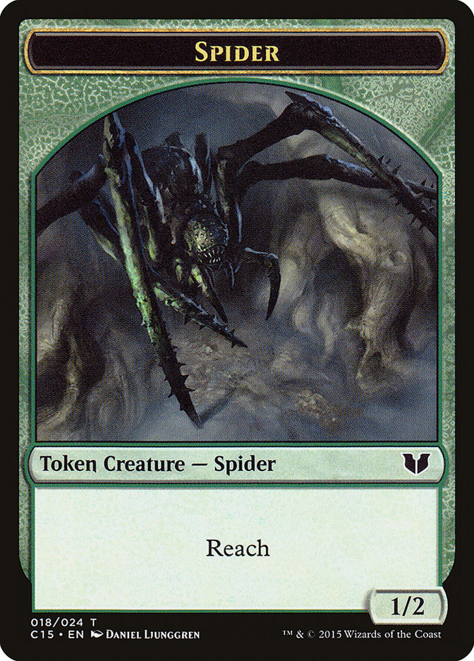 Spider Token [Commander 2015 Tokens] | Tabernacle Games