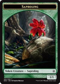 Saproling // Treasure (010) Double-sided Token [Explorers of Ixalan] | Tabernacle Games