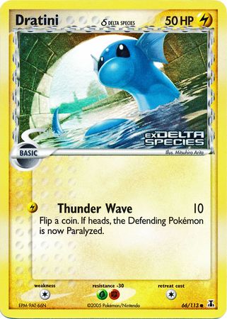 Dratini (66/113) (Delta Species) (Stamped) [EX: Delta Species] | Tabernacle Games