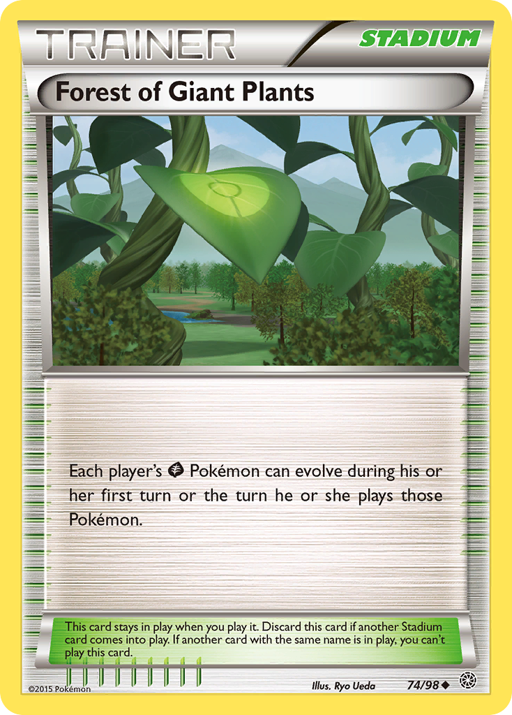 Forest of Giant Plants (74/98) [XY: Ancient Origins] | Tabernacle Games