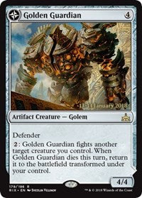 Golden Guardian [Rivals of Ixalan Promos] | Tabernacle Games