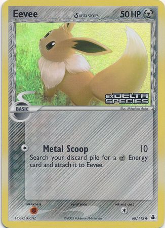 Eevee (68/113) (Delta Species) (Stamped) [EX: Delta Species] | Tabernacle Games