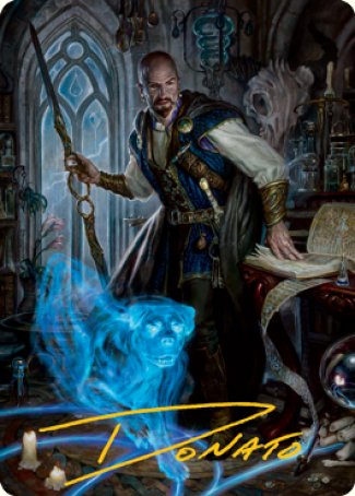 Mordenkainen Art Card (Gold-Stamped Signature) [Dungeons & Dragons: Adventures in the Forgotten Realms Art Series] | Tabernacle Games