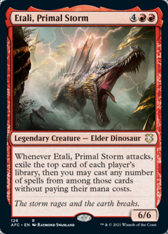 Etali, Primal Storm [Dungeons & Dragons: Adventures in the Forgotten Realms Commander] | Tabernacle Games