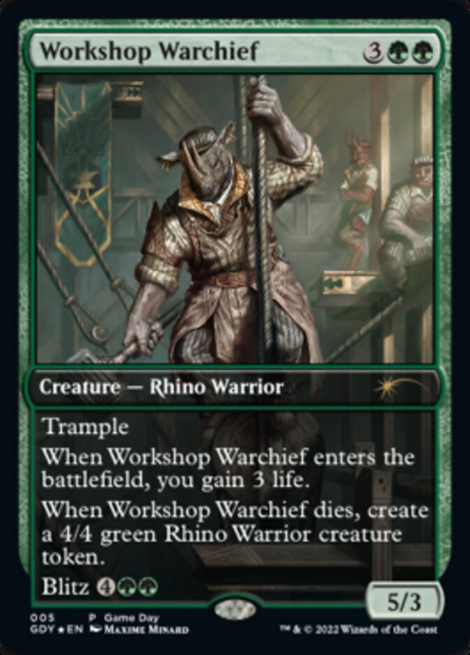 Workshop Warchief [Game Day 2022] | Tabernacle Games