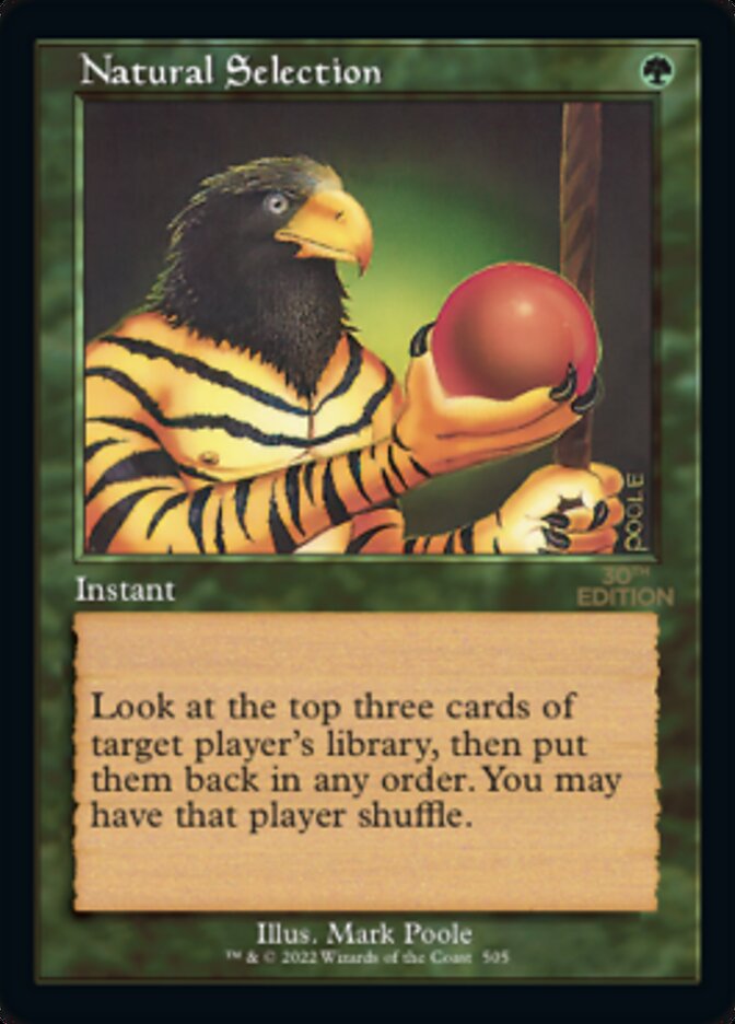 Natural Selection (Retro) [30th Anniversary Edition] | Tabernacle Games